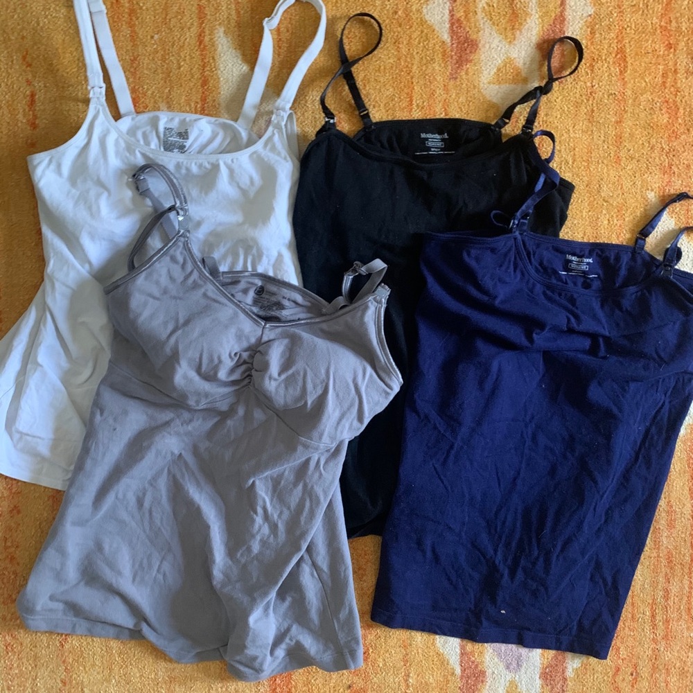 Lot of Nursing/Maternity tanks